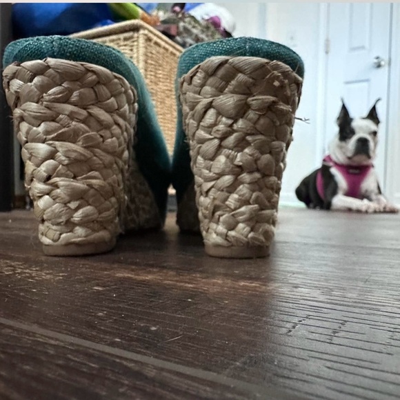 CL by Chinese Laundry Turquoise Wedges - Picture 7 of 8